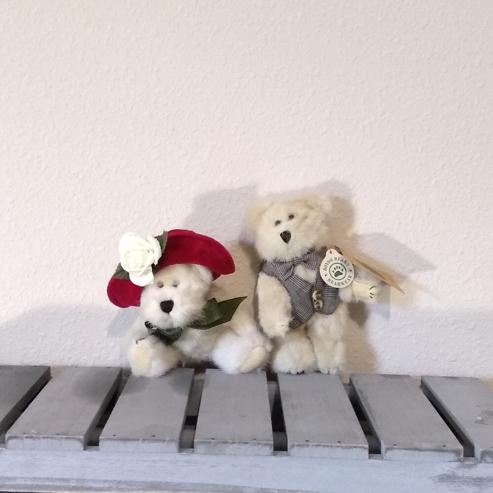 The Boyds Collection Teddy Bear. Set of two.